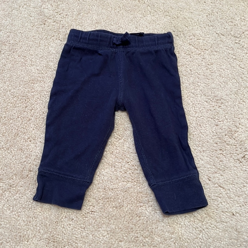 Dark blue pants, 6 months